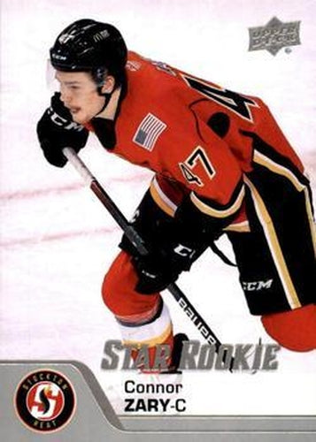 #176 Connor Zary - Stockton Heat - 2020-21 Upper Deck AHL Hockey