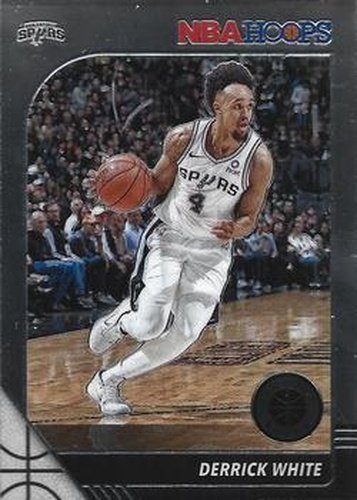 #176 Derrick White - San Antonio Spurs - 2019-20 Hoops Premium Stock Basketball