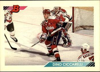 #176 Dino Ciccarelli - Detroit Red Wings - 1992-93 Bowman Hockey