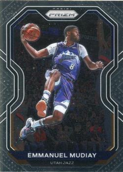 #176 Emmanuel Mudiay - Utah Jazz - 2020-21 Panini Prizm Basketball