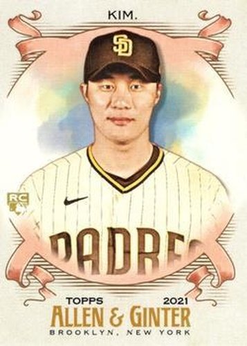 #176 Ha-Seong Kim - San Diego Padres - 2021 Topps Allen & Ginter Baseball