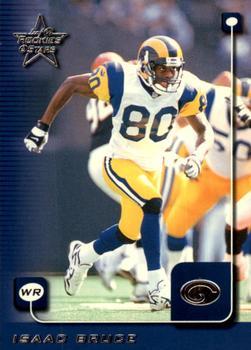 #176 Isaac Bruce - St. Louis Rams - 1999 Leaf Rookies & Stars Football
