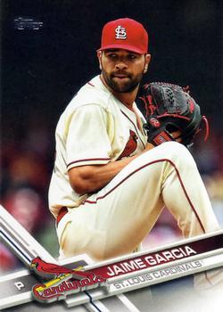 #176 Jaime Garcia - St. Louis Cardinals - 2017 Topps Baseball