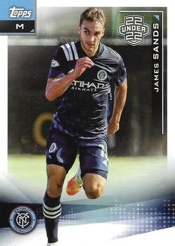 #176 James Sands - New York City FC - 2021 Topps MLS Soccer