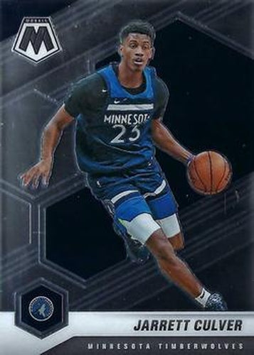 #176 Jarrett Culver - Minnesota Timberwolves - 2020-21 Panini Mosaic Basketball