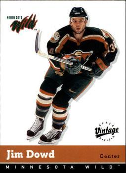 #176 Jim Dowd - Minnesota Wild - 2000-01 Upper Deck Vintage Hockey