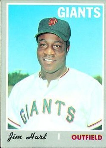 #176 Jim Hart - San Francisco Giants - 1970 Topps Baseball