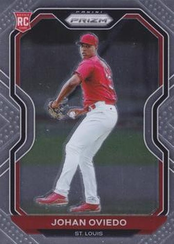 #176 Johan Oviedo - St. Louis Cardinals - 2021 Panini Prizm Baseball