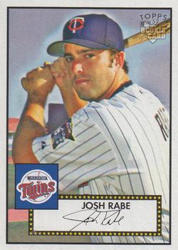 #176 Josh Rabe - Minnesota Twins - 2006 Topps 1952 Edition Baseball