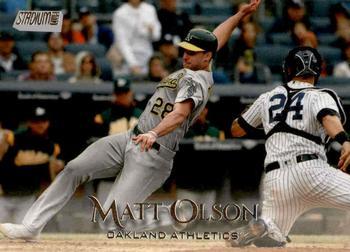 #176 Matt Olson - Oakland Athletics - 2019 Stadium Club Baseball
