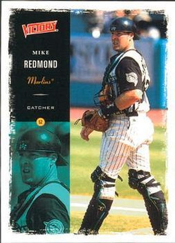 #176 Mike Redmond - Florida Marlins - 2000 Upper Deck Victory Baseball