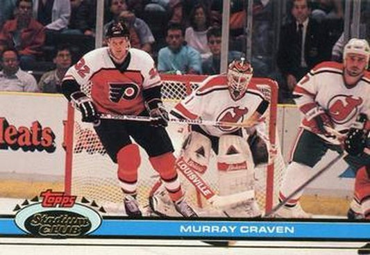 #176 Murray Craven - Philadelphia Flyers - 1991-92 Stadium Club Hockey