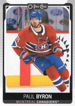 #176 Paul Byron - Montreal Canadiens - 2021-22 O-Pee-Chee Hockey