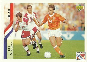 #176 Rob Witschge - Netherlands - 1994 Upper Deck World Cup Contenders English/Spanish Soccer