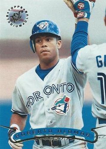 #176 Roberto Alomar - Toronto Blue Jays - 1996 Stadium Club Baseball
