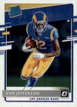 #176 Van Jefferson - Los Angeles Rams - 2020 Donruss Optic Football