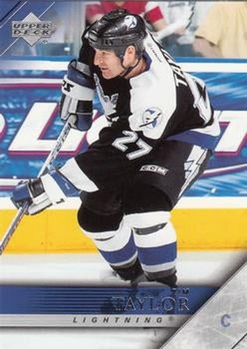 #176 Tim Taylor - Tampa Bay Lightning - 2005-06 Upper Deck Hockey