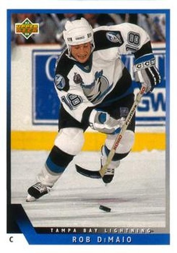 #176 Rob DiMaio - Tampa Bay Lightning - 1993-94 Upper Deck Hockey