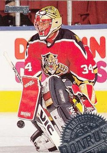 #176 John Vanbiesbrouck - Florida Panthers - 1994-95 Donruss Hockey