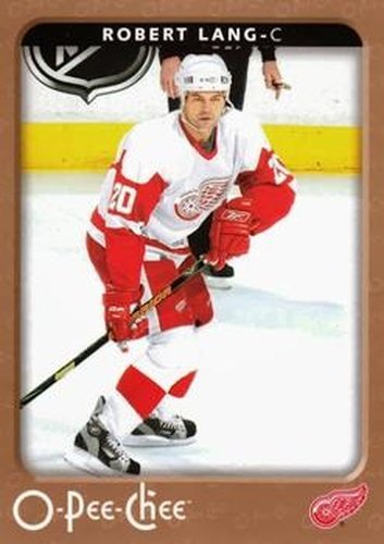 #176 Robert Lang - Detroit Red Wings - 2006-07 O-Pee-Chee Hockey