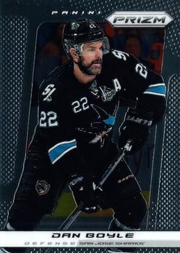 #176 Dan Boyle - San Jose Sharks - 2013-14 Panini Prizm Hockey