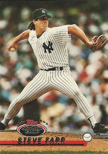 #176 Steve Farr - New York Yankees - 1993 Stadium Club Baseball