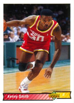 #176 Kenny Smith - Houston Rockets - 1992-93 Upper Deck Basketball
