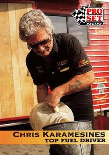 #176 Chris Karamesines - 1992 Pro Set NHRA Racing