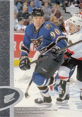 #176 Joe Juneau - Washington Capitals - 1996-97 Upper Deck Hockey