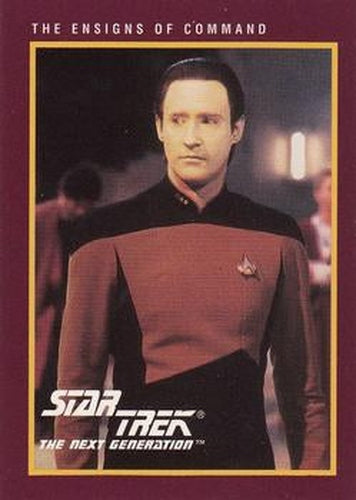 #176 Ensigns of Command, The - 1991 Impel Star Trek 25th Anniversary