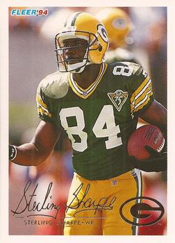 #176 Sterling Sharpe - Green Bay Packers - 1994 Fleer Football