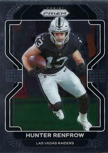 #176 Hunter Renfrow - Las Vegas Raiders - 2021 Panini Prizm Football