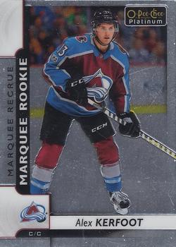 #176 Alex Kerfoot - Colorado Avalanche - 2017-18 O-Pee-Chee Platinum Hockey