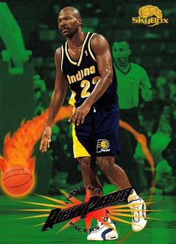 #176 Ricky Pierce - Indiana Pacers - 1995-96 SkyBox Premium Basketball