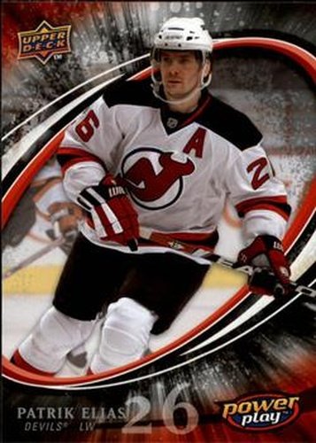 #176 Patrik Elias - New Jersey Devils - 2008-09 Upper Deck Power Play Box Set Hockey