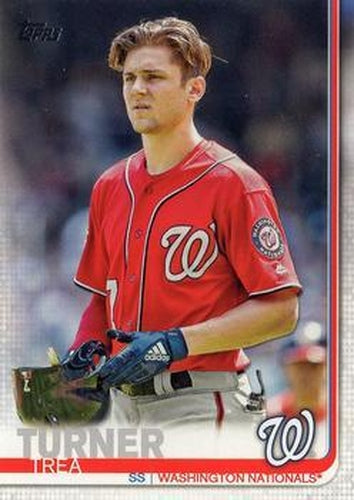 #176b Trea Turner - Washington Nationals - 2019 Topps Baseball