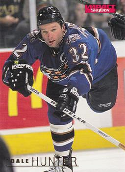 #177 Dale Hunter - Washington Capitals - 1995-96 SkyBox Impact Hockey