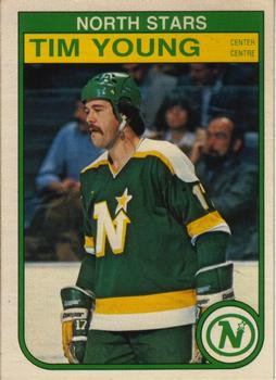 #177 Tim Young - Minnesota North Stars - 1982-83 O-Pee-Chee Hockey