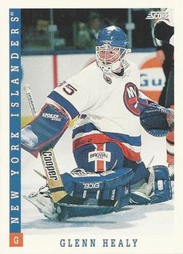 #177 Glenn Healy - New York Islanders - 1993-94 Score Canadian Hockey