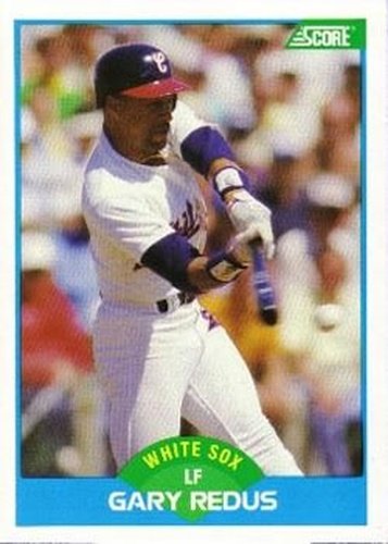 #177 Gary Redus - Chicago White Sox - 1989 Score Baseball