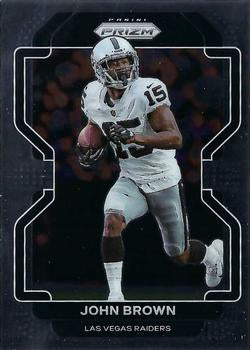 #177 John Brown - Las Vegas Raiders - 2021 Panini Prizm Football
