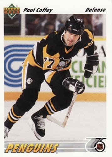 #177 Paul Coffey - Pittsburgh Penguins - 1991-92 Upper Deck Hockey