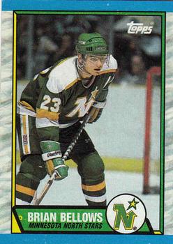 #177 Brian Bellows - Minnesota North Stars - 1989-90 Topps Hockey