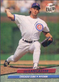 #177 Les Lancaster - Chicago Cubs - 1992 Ultra Baseball