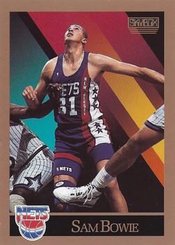 #177 Sam Bowie - New Jersey Nets - 1990-91 SkyBox Basketball