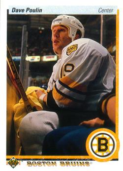 #177 Dave Poulin - Boston Bruins - 1990-91 Upper Deck Hockey