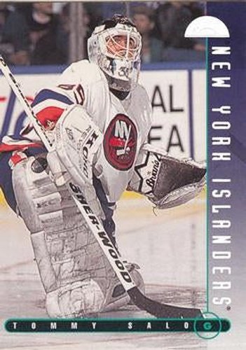 #177 Tommy Salo - New York Islanders - 1995-96 Leaf Hockey