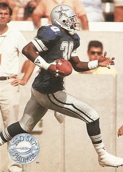#177 Issiac Holt - Dallas Cowboys - 1991 Pro Set Platinum Football