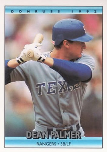 #177 Dean Palmer - Texas Rangers - 1992 Donruss Baseball