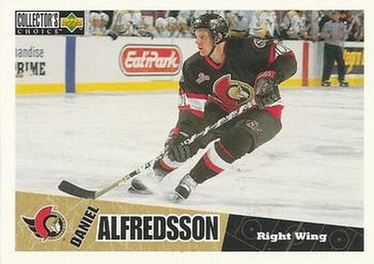 #177 Daniel Alfredsson - Ottawa Senators - 1996-97 Collector's Choice Hockey